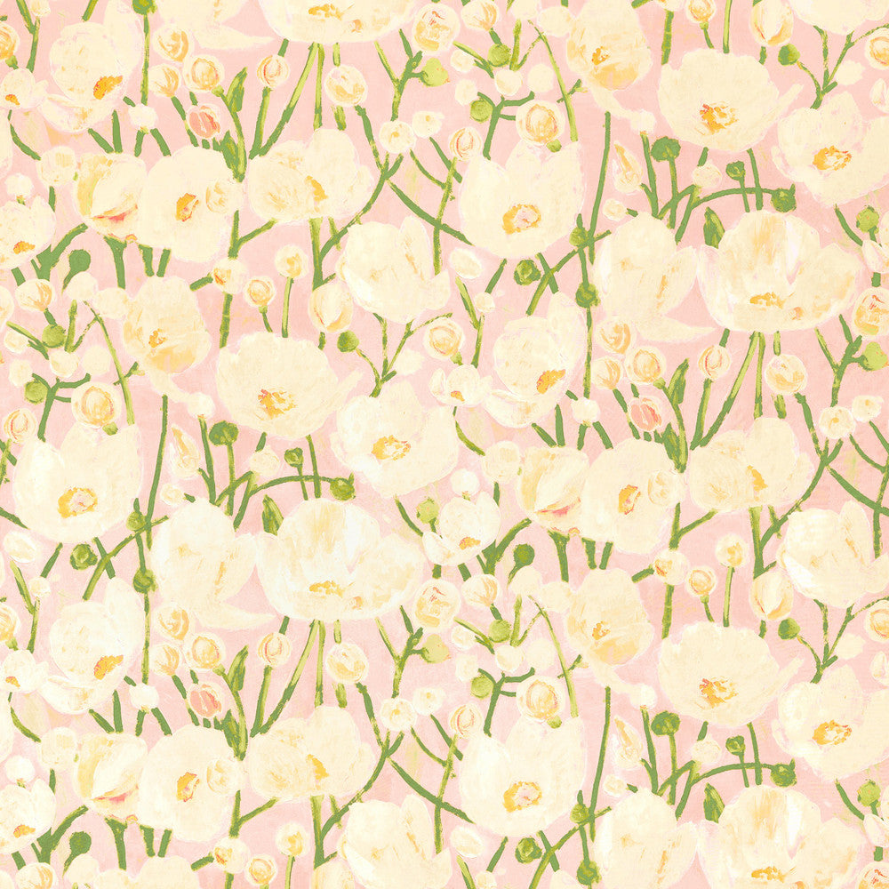 Thibaut Fabric Tivoli Seashell Pink F945015 Fabric U.S.A </p><p>Repeat: H: 54  in  (137.16  cm), V: 35  (88.90  cm) 54  in  (137.16  cm) - My Fabric Connection -
