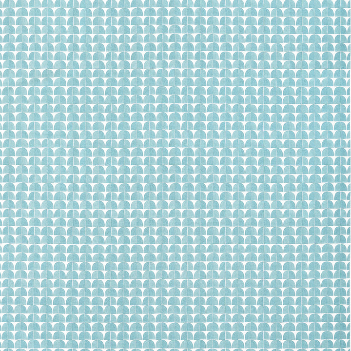 Thibaut Fabric Solsbury Turquoise F945018 Fabric U.S.A </p><p>Repeat: H: 6  in  (15.24  cm), V: 5.25  (13.34  cm) 54  in  (137.16  cm) - My Fabric Connection -