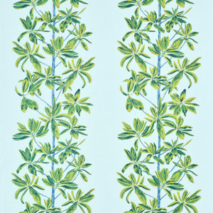 Thibaut Fabric Mangrove Tree Turquoise F945033