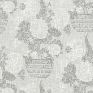 Tullamore Grey F972589 by Thibaut Fabric