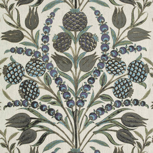 Corneila Purple and Blue F972600 by Thibaut Fabric