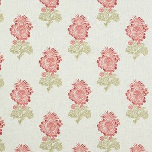 Aldith Red and Green F972606 by Thibaut Fabric