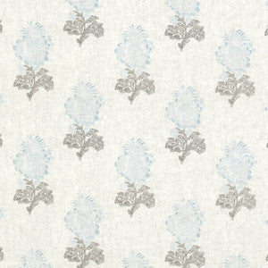 Aldith Aqua F972607 by Thibaut Fabric
