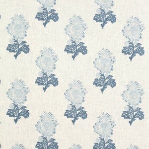 Aldith Blue F972608 by Thibaut Fabric
