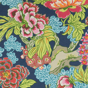 Honshu Navy F975488 by Thibaut Fabric