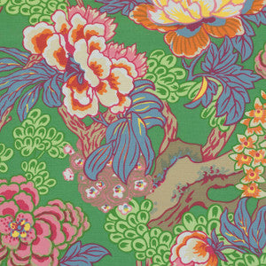 Honshu Green F975491 by Thibaut Fabric
