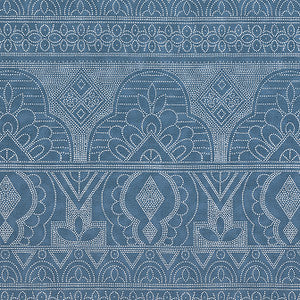 Medinas Navy F981303 by Thibaut Fabric
