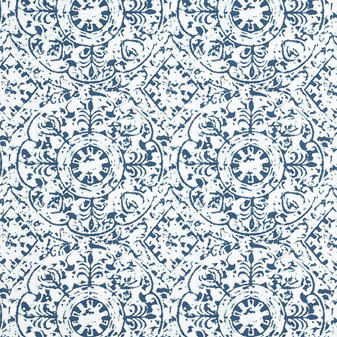 Havana Navy F981312 by Thibaut Fabric Thibaut Fabric Havana Navy F981312Fabric Montecito 55% Linen, 45% Cotton INDIA </p><p>Repeat: V: 12.25 52 - Fabric Carolina -