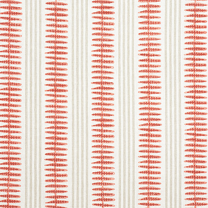 Indo Stripe Sunbaked F981319 by Thibaut Fabric Thibaut Fabric Indo Stripe Sunbaked F981319Fabric Montecito 100% Linen INDIA </p><p>Repeat: V: 5 54 - Fabric Carolina -