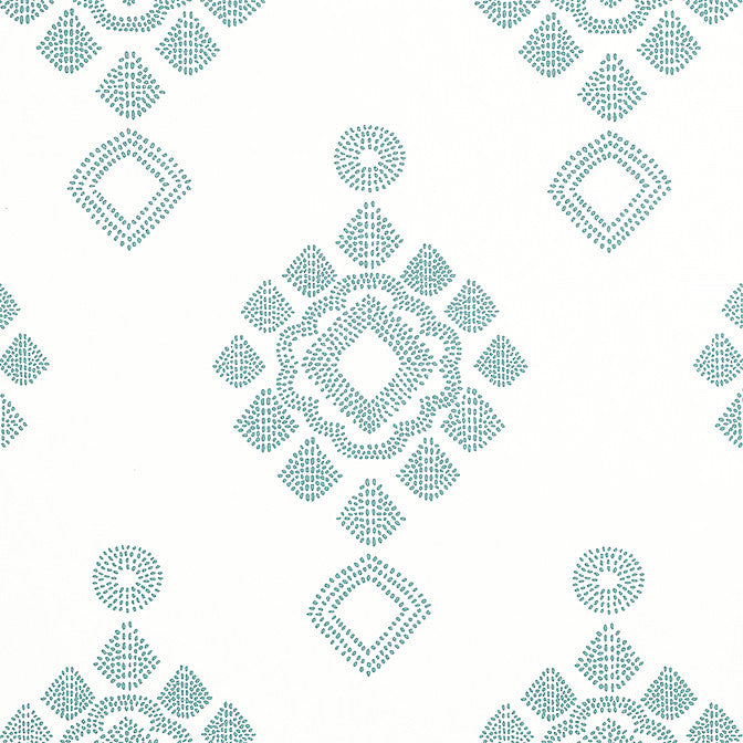 Province Medallion Seaglass F981320 by Thibaut Fabric Thibaut Fabric Province Medallion Seaglass F981320Fabric Montecito 60% Linen, 40% Cotton INDIA </p><p>Repeat: V: 30 52 - Fabric Carolina -