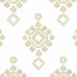 Province Medallion Camel F981321 by Thibaut Fabric