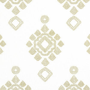 Province Medallion Camel F981321 by Thibaut Fabric