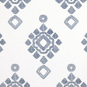 Province Medallion Navy F981323 by Thibaut Fabric