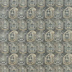 Gleniffer Black and Grey F985021 by Thibaut Fabric