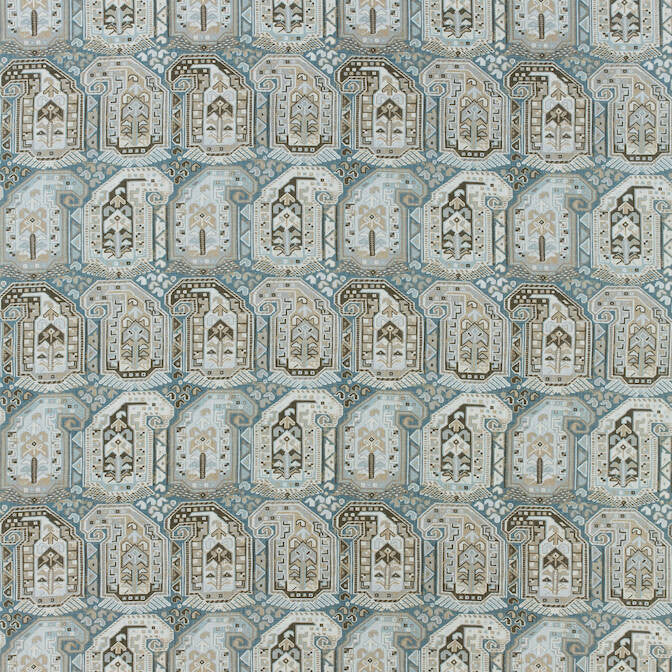 Gleniffer Aqua F985023 by Thibaut Fabric Thibaut Fabric Gleniffer Aqua F985023Fabric Greenwood Fabric Book 100% Cotton THAILAND </p><p>Repeat: V: 17 54 - Fabric Carolina -