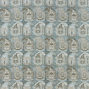 Gleniffer Aqua F985023 by Thibaut Fabric
