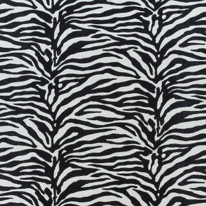 Serengeti Black and White F985028 by Thibaut Fabric