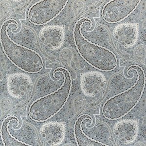 Sherrill Paisley Grey F985077 by Thibaut Fabric
