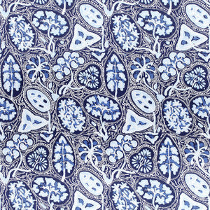 Cochin Navy F988714 by Thibaut Fabric