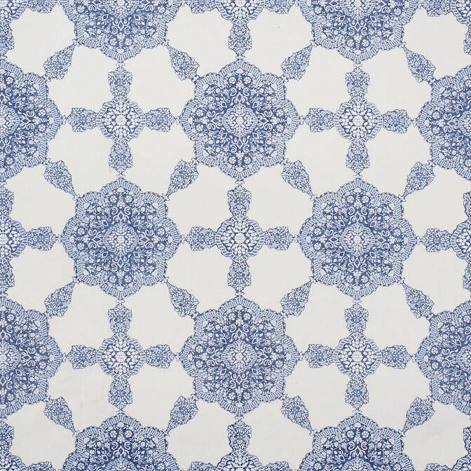 Medallion Paisley Navy F988729 by Thibaut Fabric Thibaut Fabric Medallion Paisley Navy F988729Fabric Trade Routes Fabric Book 55% Linen, 45% Cotton U.S.A. </p><p>Repeat: V: 27 54 - Fabric Carolina -