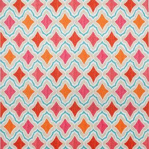 Cruising Orange and Pink F988741 by Thibaut Fabric