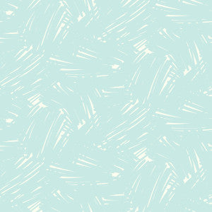 Turf Brushstroke Baby Blue and White by Seabrook Wallpaper