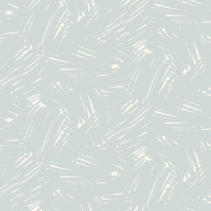 Turf Brushstroke Powder Blue and White by Seabrook Wallpaper