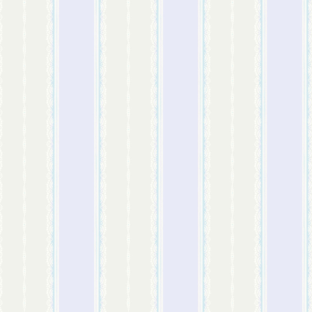 Glitter Frills Stripe Lilac and Gray by Seabrook Wallpaper Playdate Adventure United States 56.05 0" 20.5" - Fabric Carolina -