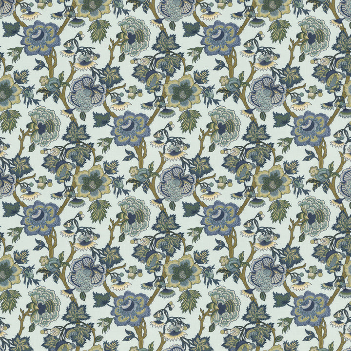 Faben 3 Aqua by Stout Fabric Stout Fabric Faben 3 AquaFabric COMFORTABLE LIVING MARINE/BAY 100%COT SPAIN </p><p>Repeat: H: 13.500, V: 27.000 54 in - Fabric Carolina -