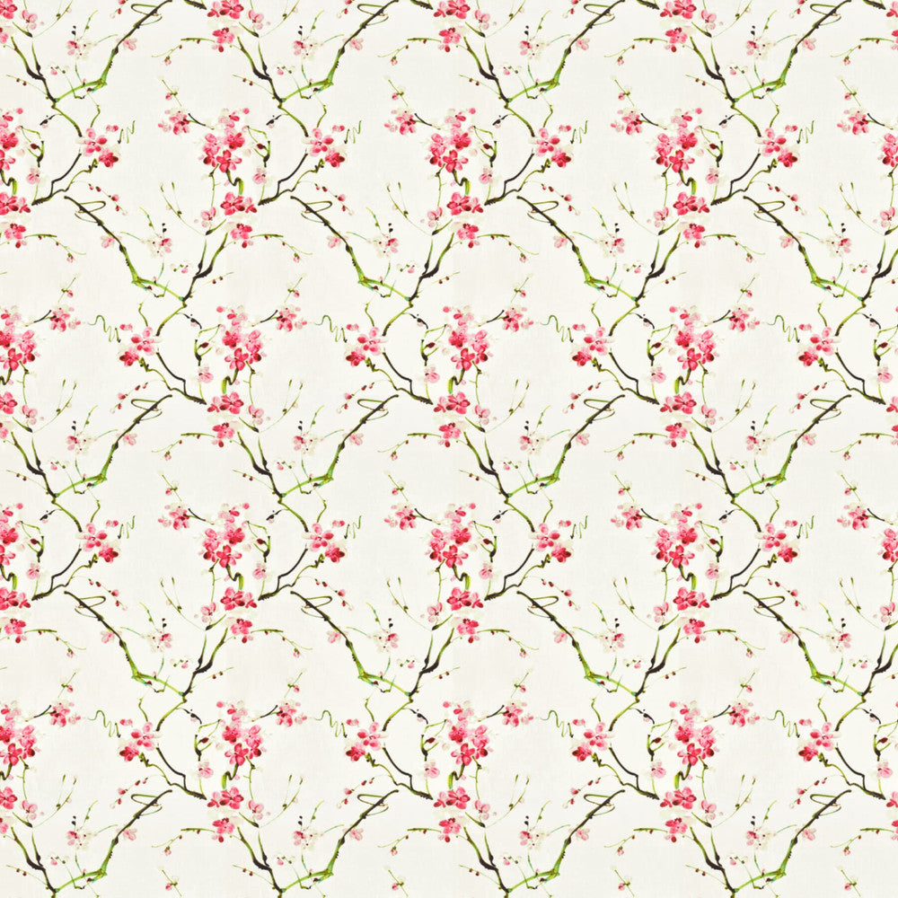 Fable 1 Raspberry by Stout Designer Fabric COMFORTABLE LIVING BLUSH/GINGER 100%COT INDIA CATB 117-2013 WYZENBEEK 15 000 DOUBLE RUB WEAR TEST (HEAVY DUTY) Horizontal: 13.75 and Vertical: 24 54 in - Swanky Fabrics -