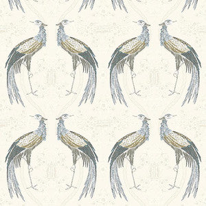 Fabled Crane 1W7481 by JF Blendworth Fabric