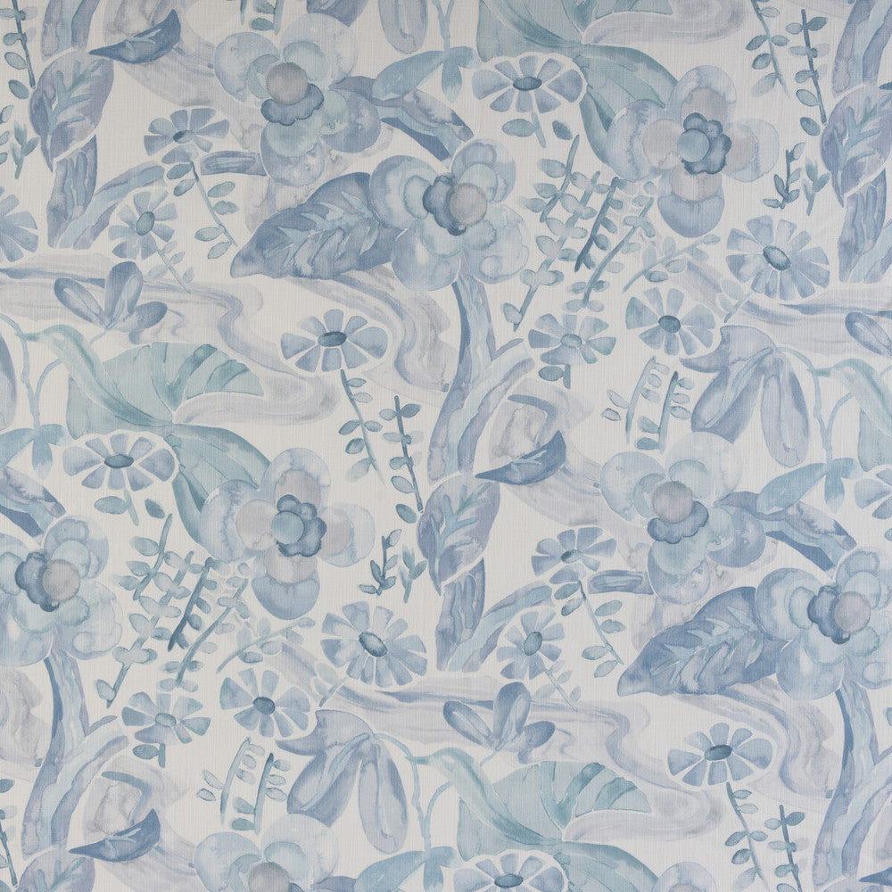 Faerie Pacific by Kravet Design Fabric Kravet Design Fabric Faerie PacificFabric BARBARA BARRY HOME MIDSUMMER COTTON - 97%;LINEN - 3% Pakistan </p><p>Repeat: H: 26, V: 26 54 - Fabric Carolina -