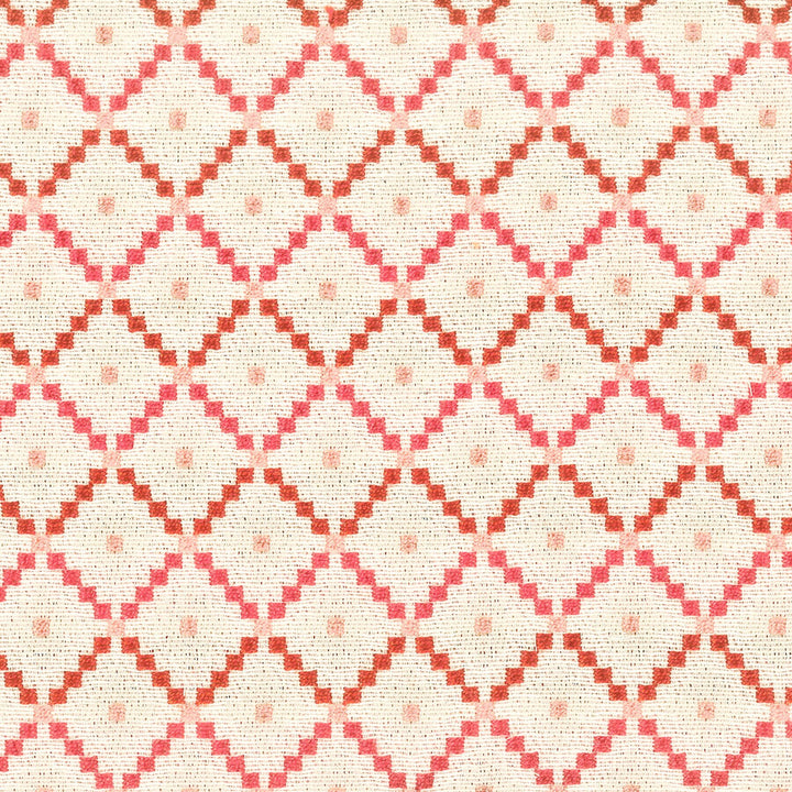 Fairview 6 Punch by Stout Fabric COMFORTABLE LIVING CORAL/SHRIMP 59%SVI 31%POL 10%COT USA WYZENBEEK 30 000 DOUBLE RUB WEAR TEST (HEAVY DUTY) </p><p>Repeat: 1.375 54 in - Fabric Carolina -