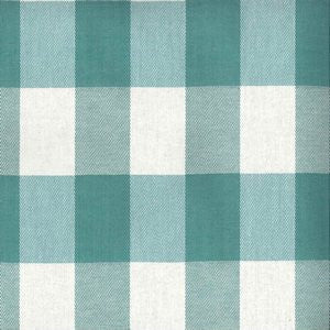 Fairmont Teal 426 by Norbar Fabric Category/CHECKS-HOUNDSTOOTH 100% COTTON PORTUGAL 51,000 WYZENBEEK 4 1/2"V 4 1/2"H 54 - Fabric Carolina -