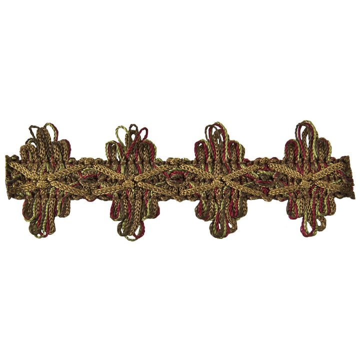 Falsetto 4 Bark by Stout Trim OPUS II TRIM 100%SVI CHINA Horizontal: 0 and Vertical: 0 1.25 in - Fabric Carolina -