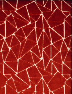 Family Garnet by Norbar Designer Fabric HEIRLOOM 88% VISCOSE 12% POLYESTER INDIA 7 1/2"V 7"H 57 - Swanky Fabrics -
