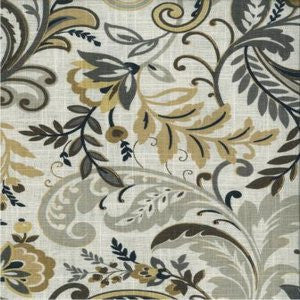 Faraday Charcoal by Norbar Fabric See Sample 55% LINEN 45% RAYON CHINA - </p><p>Repeat: Horizontal: 13.50" and Vertical: - 54" - Fabric Carolina -