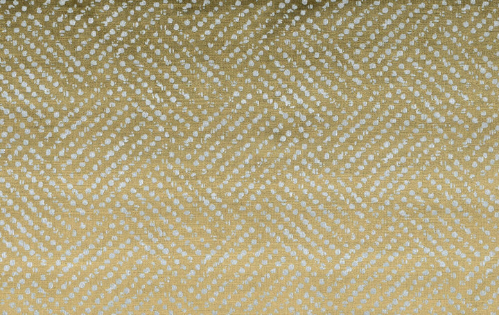 Farley Gold by Norbar Fabric PARAMOUNT 53% VISCOSE 29% COTTON CHINA 3 1/2"V 3 3/4"H 55 - Fabric Carolina -