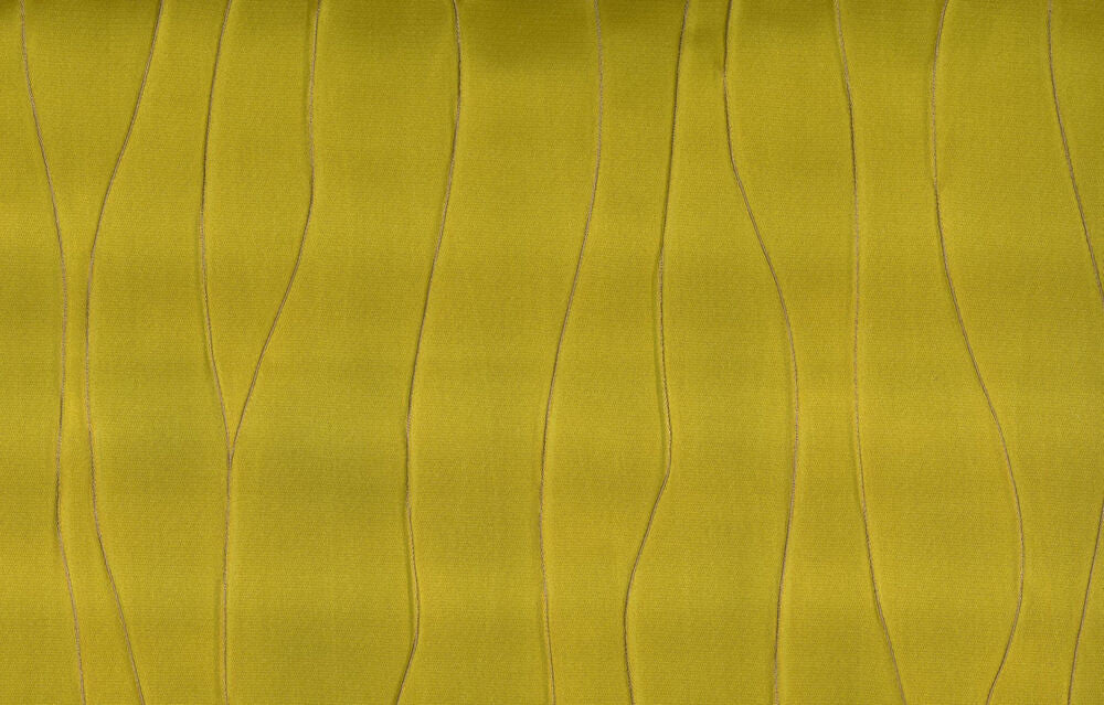 Faryl Mustard by Norbar Designer Fabric PARAMOUNT 100% POLYESTER CHINA 24 1/2"V 13 1/2"H 55 - Swanky Fabrics -