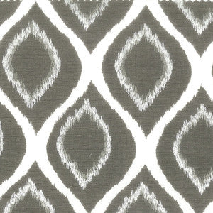 Fascinate 4 Pewter by Stout Fabric