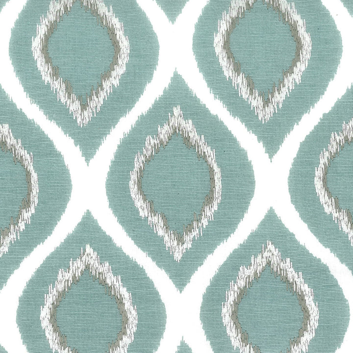 Fascinate 5 Spa by Stout Fabric Rainbow Library Opal/Peacock 100% Cotton Viscose Embroidery INDIA MARTINDALE WEAR TEST (10 000 CIRCULAR RUBS) Horizontal: 3.5 and Vertical: 5 51 in - Fabric Carolina -