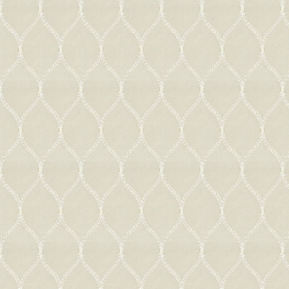 Fathom 4 Putty by Stout Fabric COLOR MY WINDOW CHALK/TAUPE 80%SVI 20%POL %REMB INDIA Horizontal: 3.75 and Vertical: 7.5 51 in - Fabric Carolina -