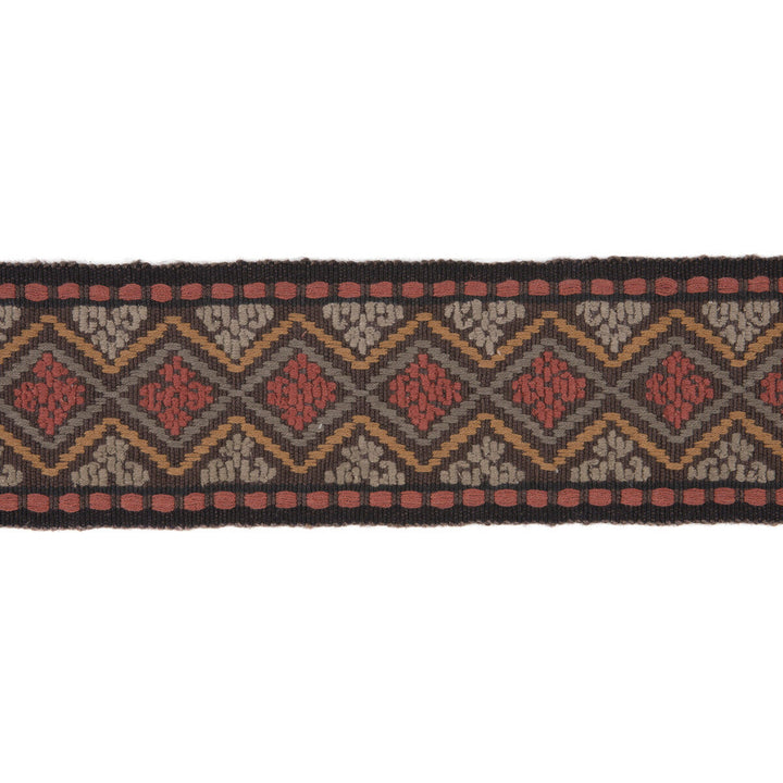 Kingscote Russet by Mulberry Designer Trim MODERN COUNTRY COTTON - 80%;JUTE - 20% India Horizontal: 4.00304 and Vertical: 2.10002 4.00304 - Swanky Fabrics -