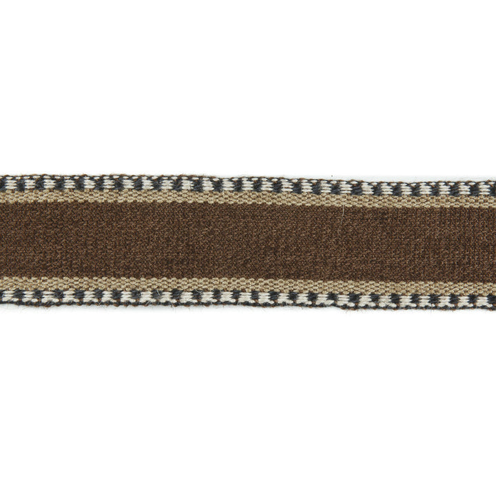 Irvine Woodsmoke by Mulberry Designer Trim MODERN COUNTRY JUTE - 60%;COTTON - 40% India Horizontal: 1.70208 and Vertical: 0 1.70208 - Swanky Fabrics -
