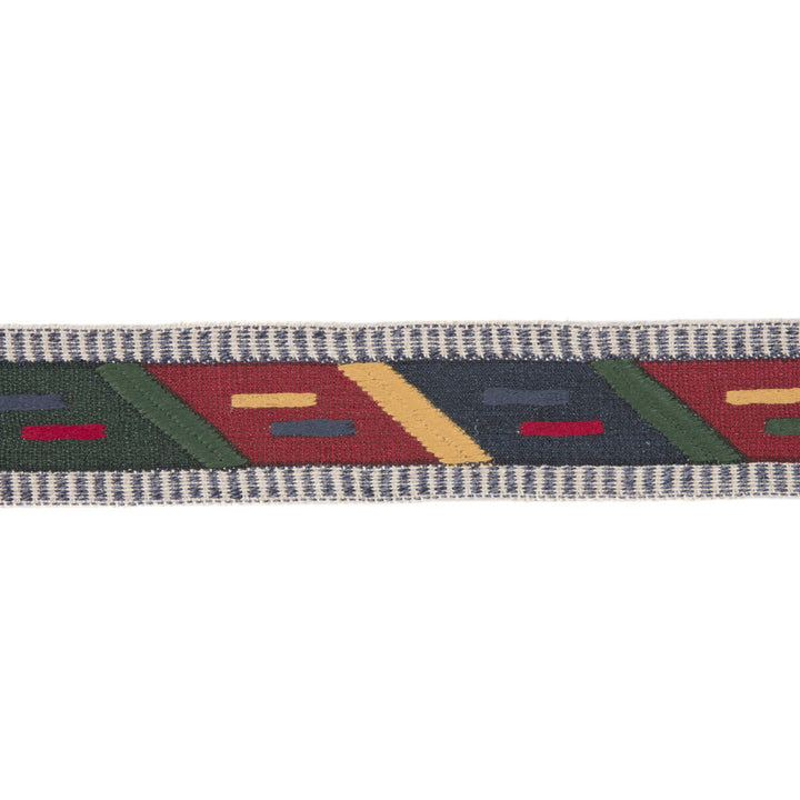 Portree Green by Mulberry Trim MODERN COUNTRY JUTE - 55%;COTTON - 35%;POLYESTER - 10% India - Horizontal: 2.70284 and Vertical: 15.51178 2.6792 - Fabric Carolina -