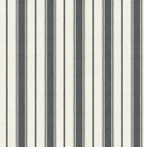 Eliott Linen Stripe Poppy Seed by Seabrook Wallpaper
