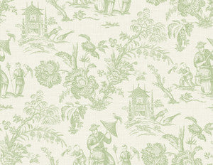 Colette Chinoiserie Herb by Seabrook Wallpaper