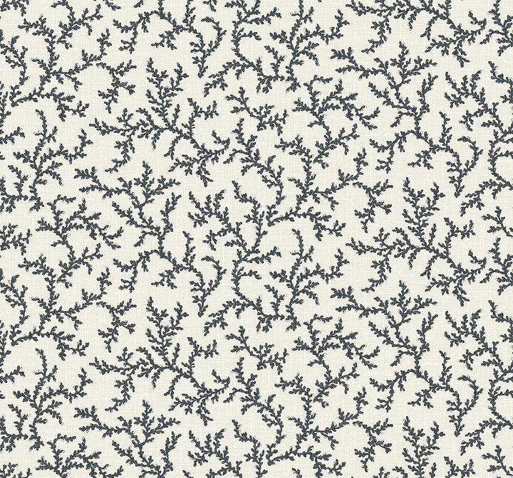 Corail Poppy Seed by Seabrook Wallpaper French Country United States 60.75 12.6" 27" - Fabric Carolina -