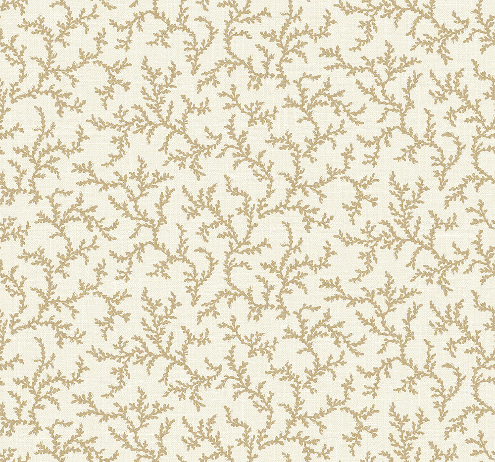 Corail Driftwood by Seabrook Wallpaper French Country United States 60.75 12.6" 27" - Fabric Carolina -