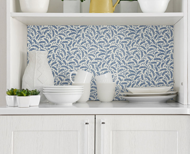 Cossette Denim Wash FC62212 by Seabrook Designs Designer Wallpaper